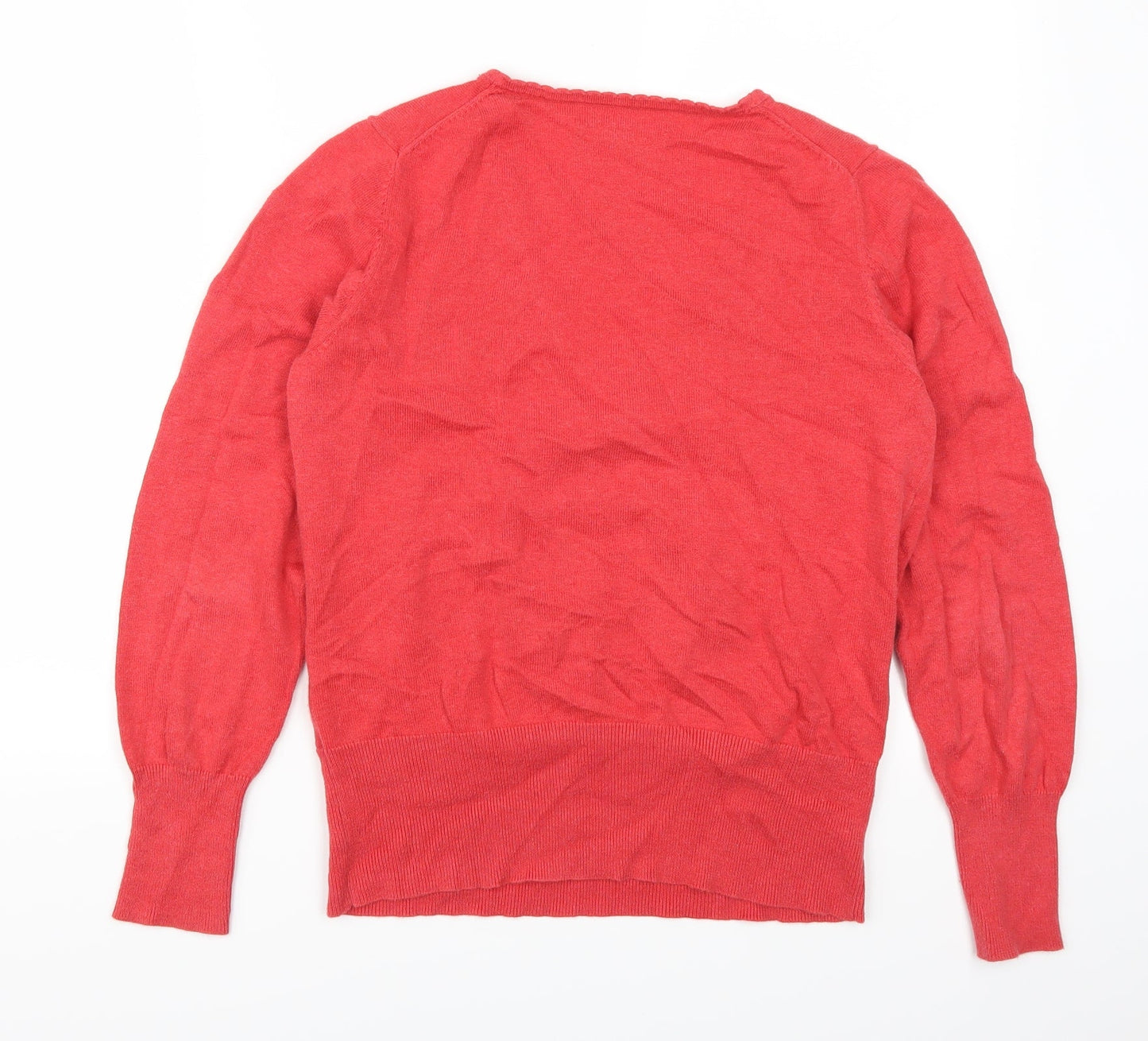 TB Basics Womens Red   Pullover Jumper Size L