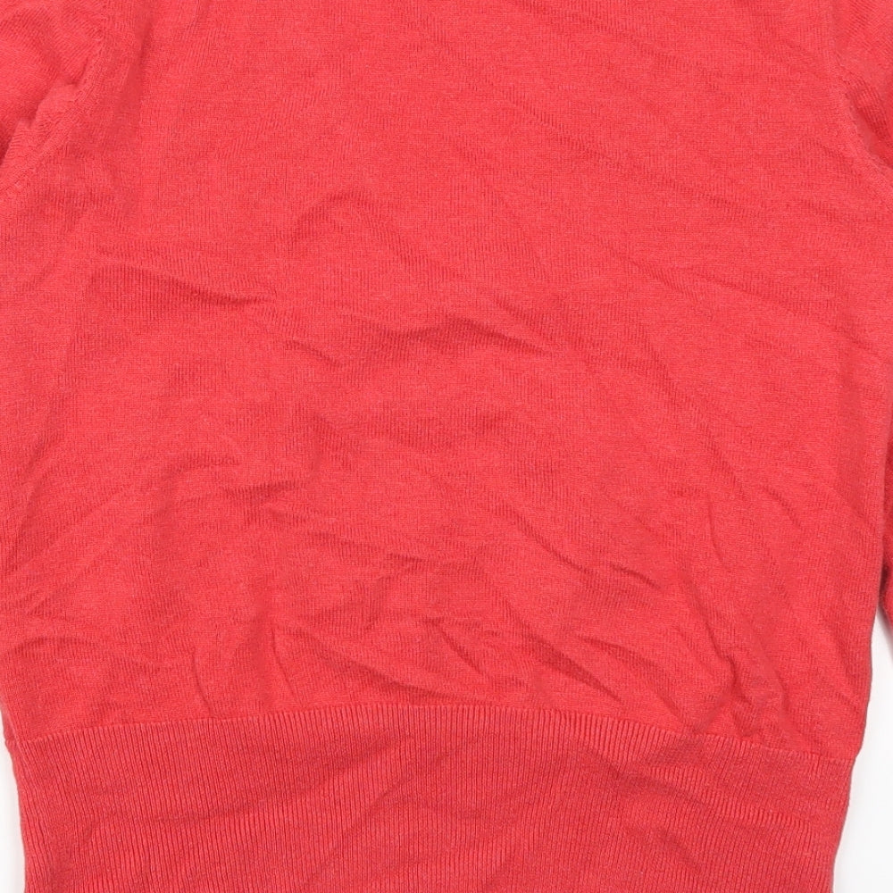 TB Basics Womens Red   Pullover Jumper Size L