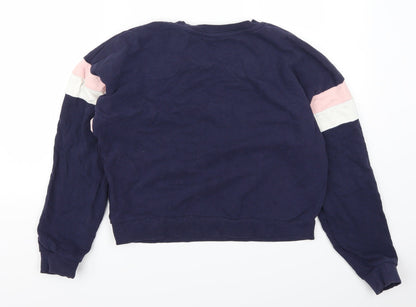Miss Selfridge Womens Black   Pullover Sweatshirt Size 14