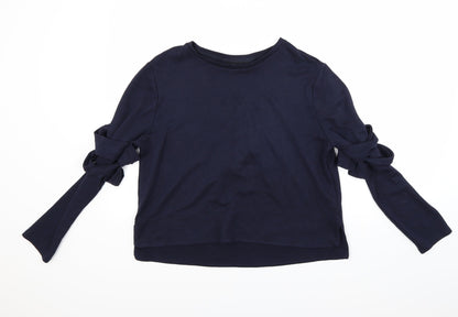 Womens UK Size 12 Marks and Spencer Blue Pullover Sweatshirt