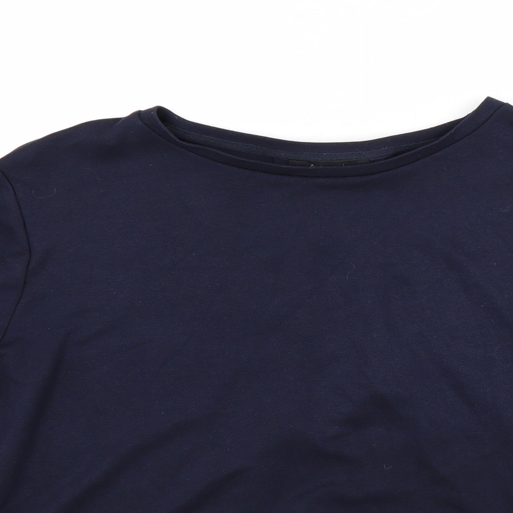 Womens UK Size 12 Marks and Spencer Blue Pullover Sweatshirt