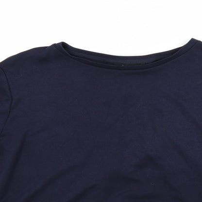 Womens UK Size 12 Marks and Spencer Blue Pullover Sweatshirt