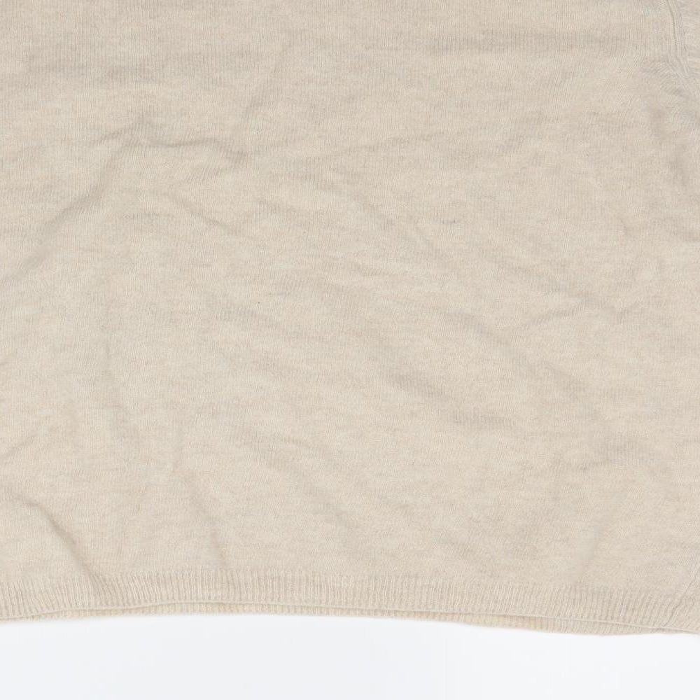 isle Womens Beige   Pullover Jumper Size L