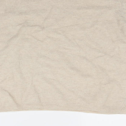 isle Womens Beige   Pullover Jumper Size L