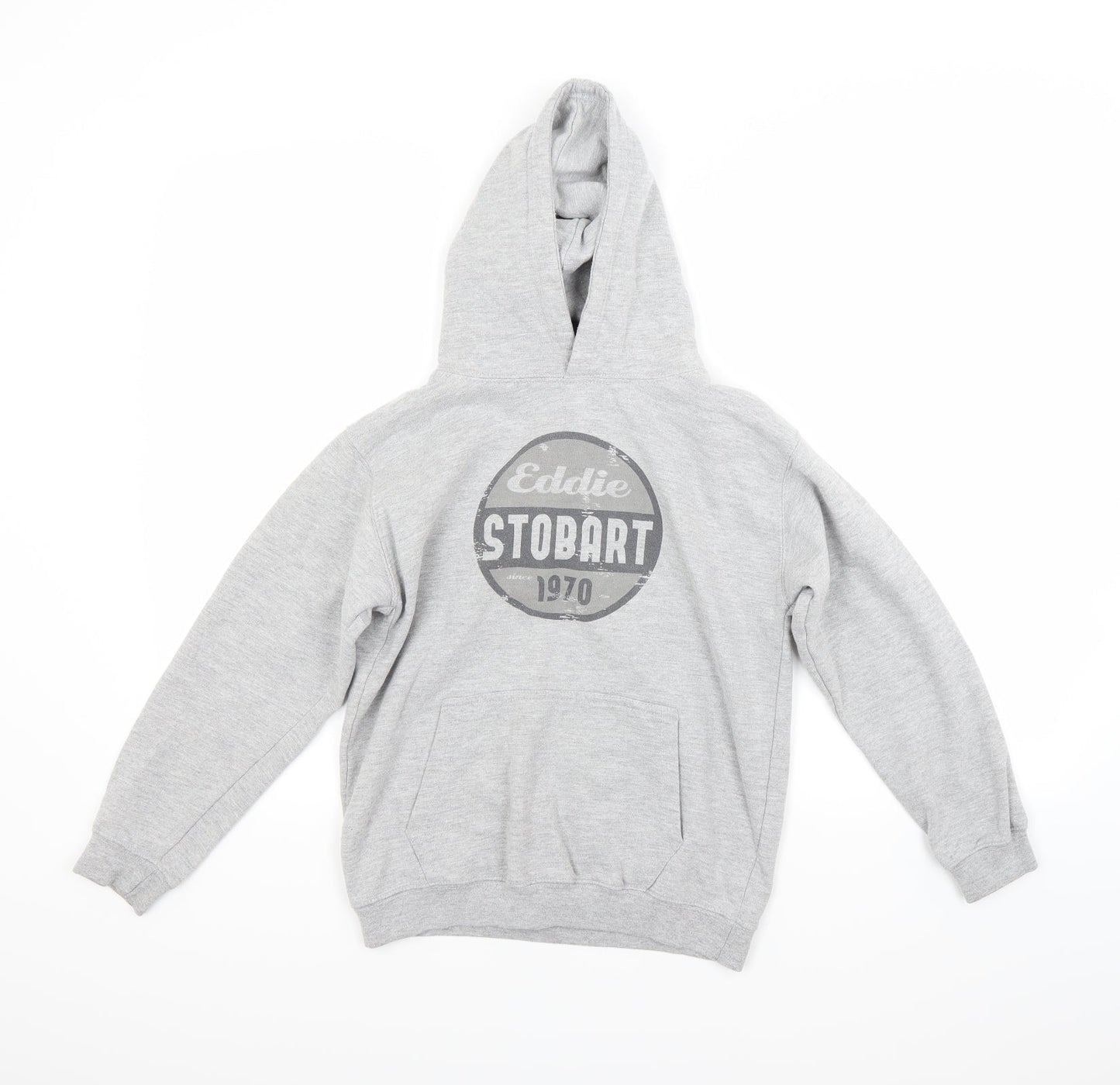 Preworn Boys Grey   Pullover Hoodie Size 9-10 Years  - Eddie Stobart