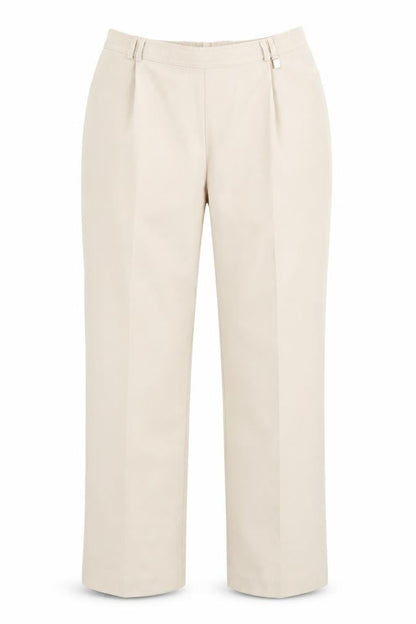 Womens UK Size 14 Preworn Regular Fit  Beige Trousers