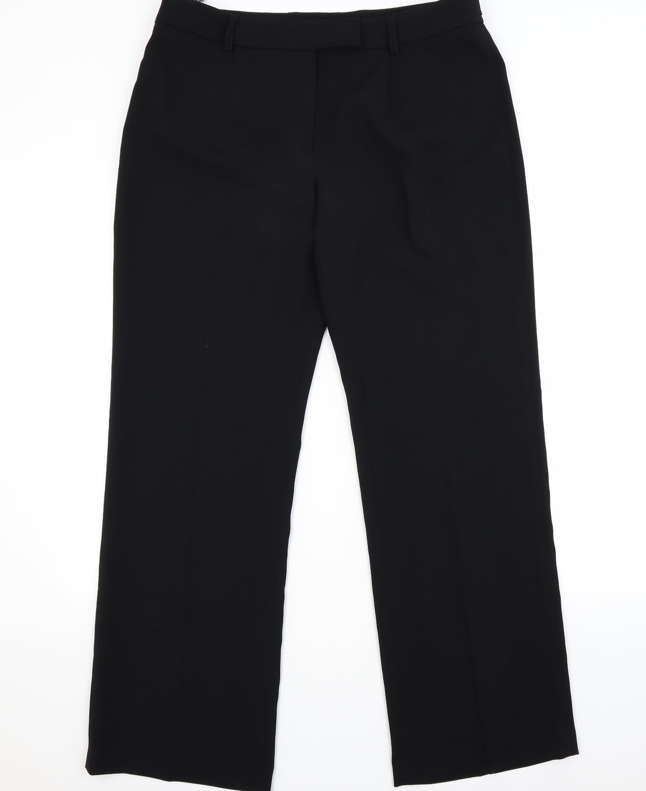 Womens UK Size 14 Alex & Co Regular Fit  Black Trousers