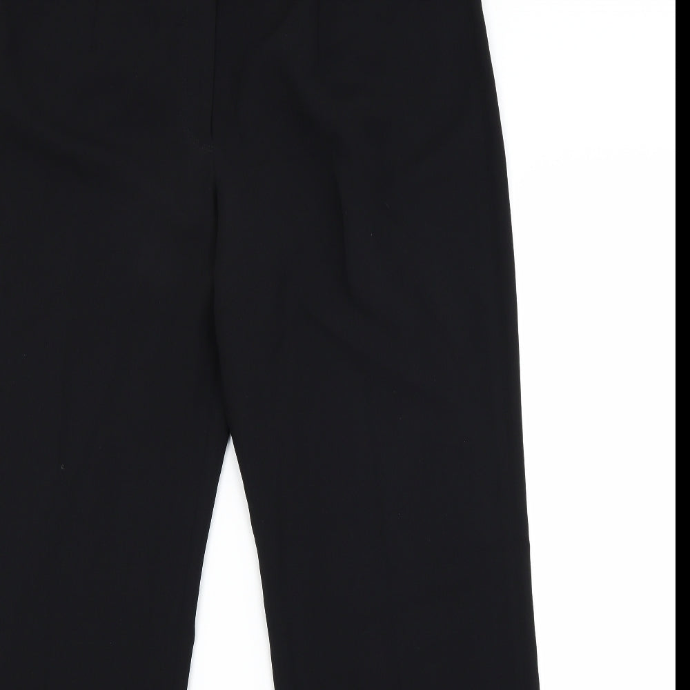 Womens UK Size 14 Alex & Co Regular Fit  Black Trousers