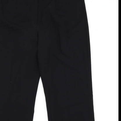 Womens UK Size 14 Alex & Co Regular Fit  Black Trousers