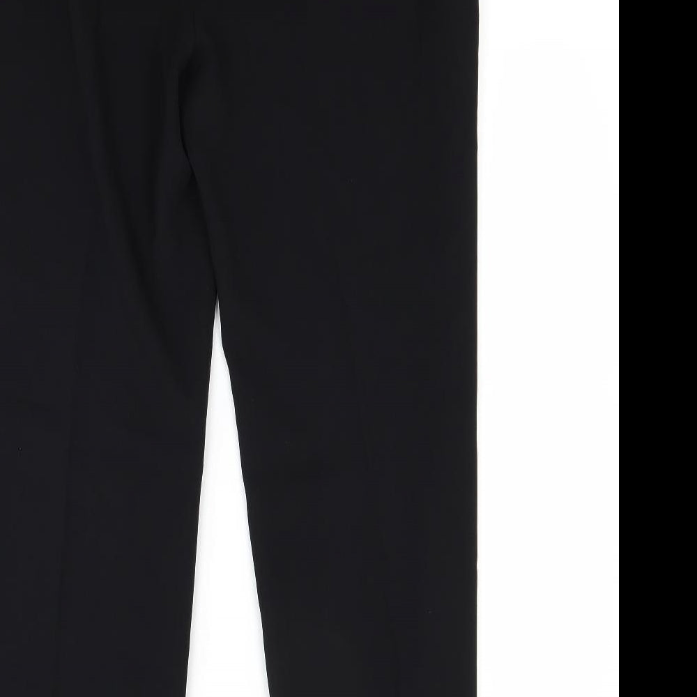 Womens UK Size 14 Alex & Co Regular Fit  Black Trousers