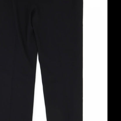 Womens UK Size 14 Alex & Co Regular Fit  Black Trousers
