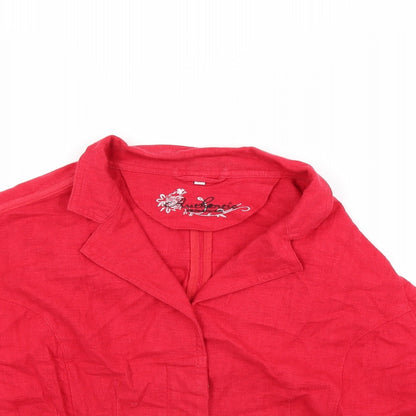 Womens UK Size 20 Evie Red Jacket