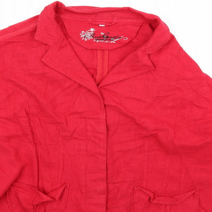Womens UK Size 20 Evie Red Jacket