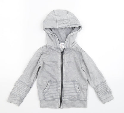 Urban Rascals Boys Grey   Full Zip Hoodie Size 2 Years