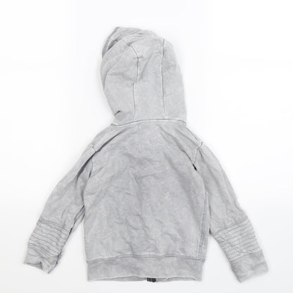 Urban Rascals Boys Grey   Full Zip Hoodie Size 2 Years