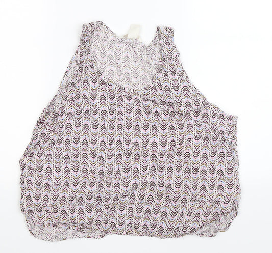 Womens UK Size 16 H&M Multicoloured Basic Tank