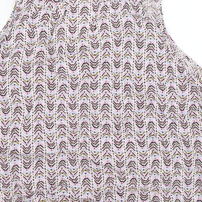 Womens UK Size 16 H&M Multicoloured Basic Tank