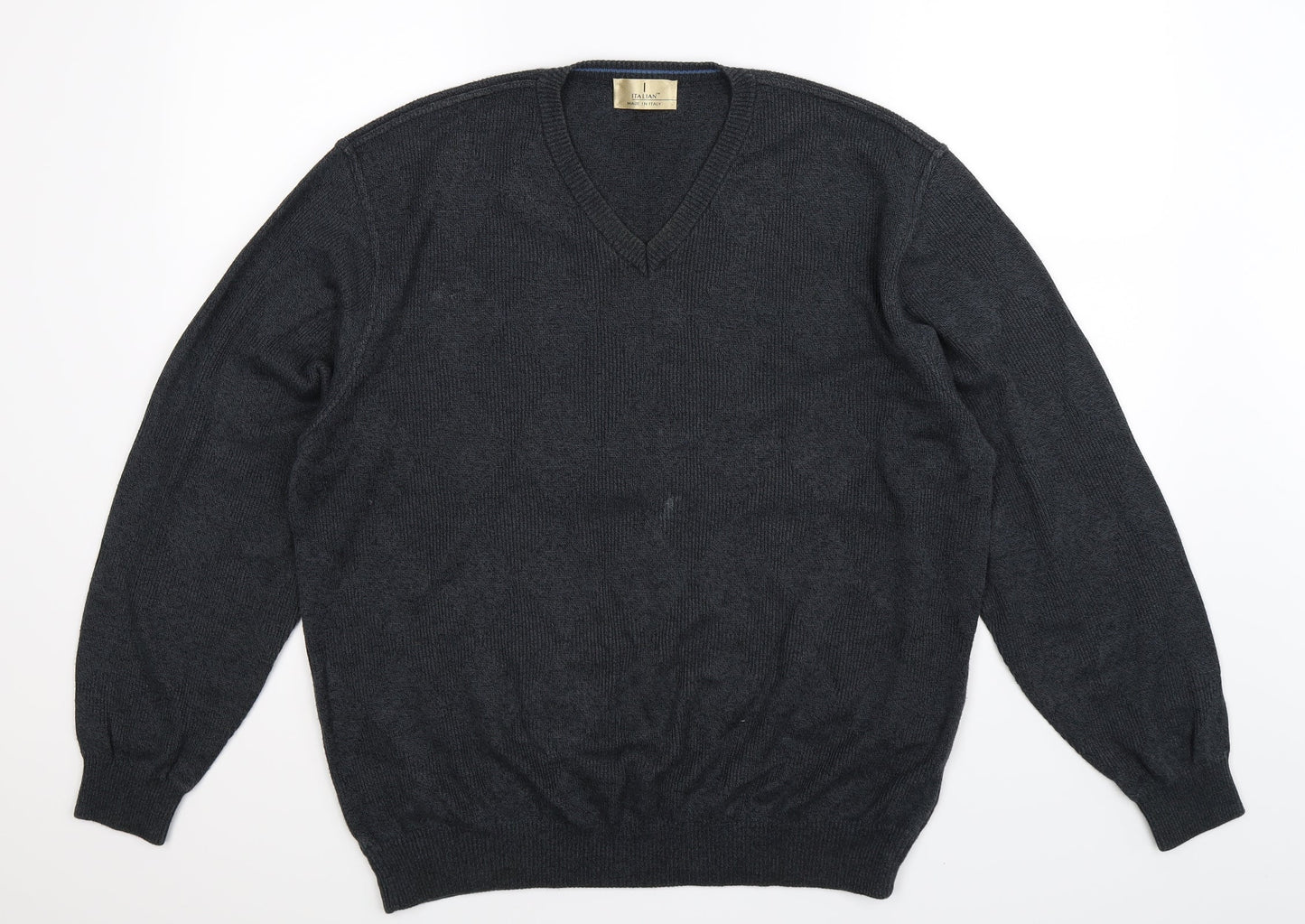 Marks and Spencer Mens Blue  Knit Pullover Jumper Size L