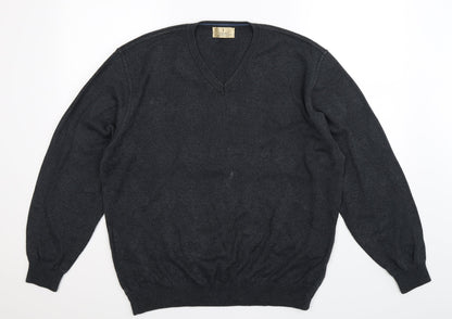 Marks and Spencer Mens Blue  Knit Pullover Jumper Size L
