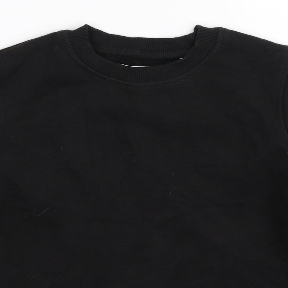 Produkt Boys Black   Pullover Sweatshirt Size 9-10 Years