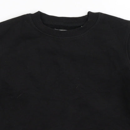 Produkt Boys Black   Pullover Sweatshirt Size 9-10 Years