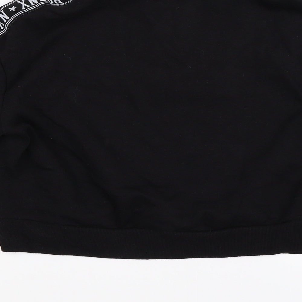 Divided Womens Black   Pullover Sweatshirt Size XS