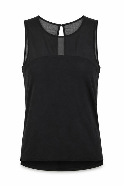 Womens UK Size M H&M Black Basic Tank