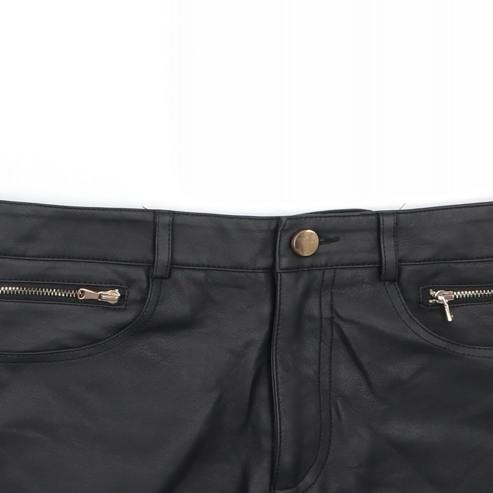 FOREVER 21 Womens Black   Hot Pants Shorts Size S