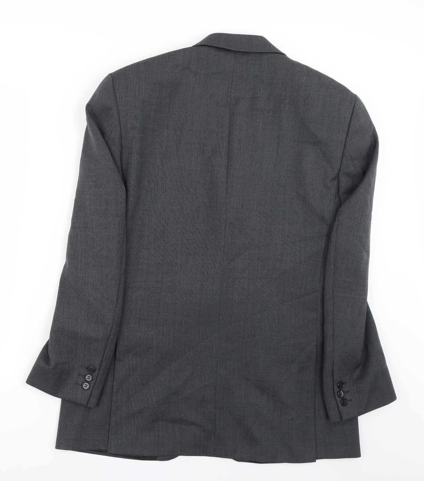 Mens UK Size 40 Preworn Regular Grey Suit Jacket