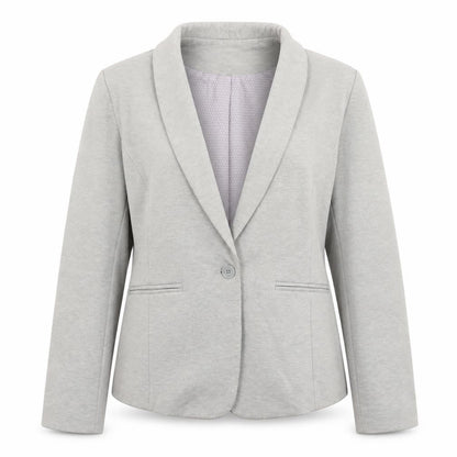 Womens UK Size 16 Peacocks Regular Grey Suit Jacket