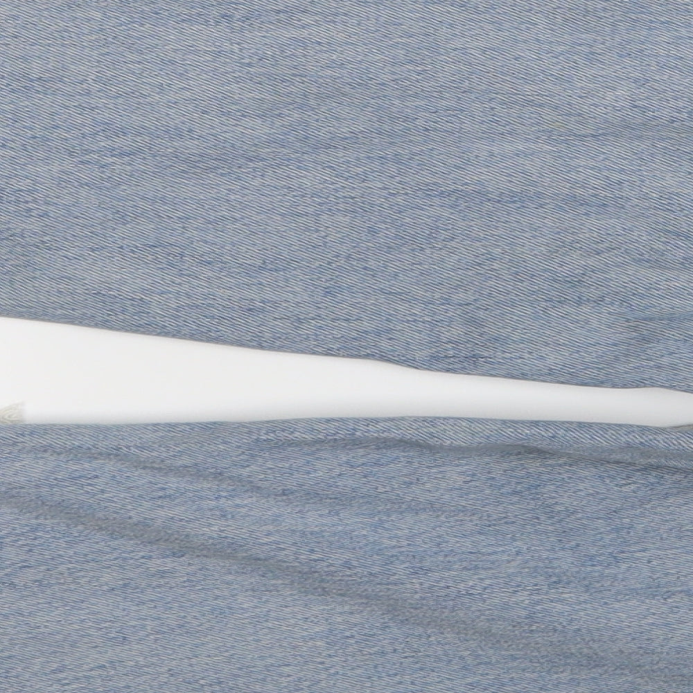 Topshop Womens Blue   Straight Jeans Size 28 L29 in