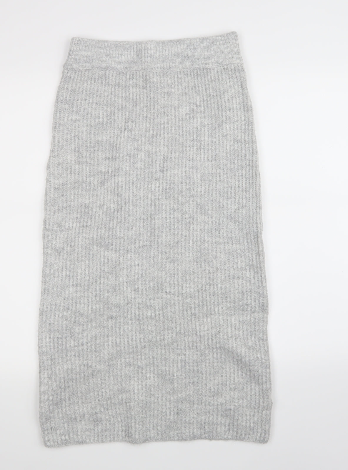 Primark Womens Grey   Skater Skirt Size 4