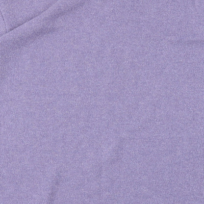 M&Co Womens Purple   Basic T-Shirt Size M