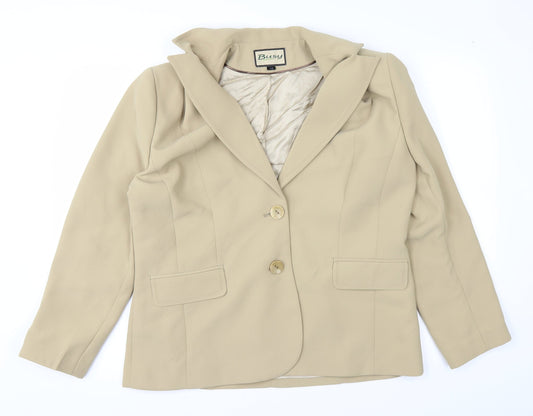 Womens UK Size 16 busy Yellow Jacket