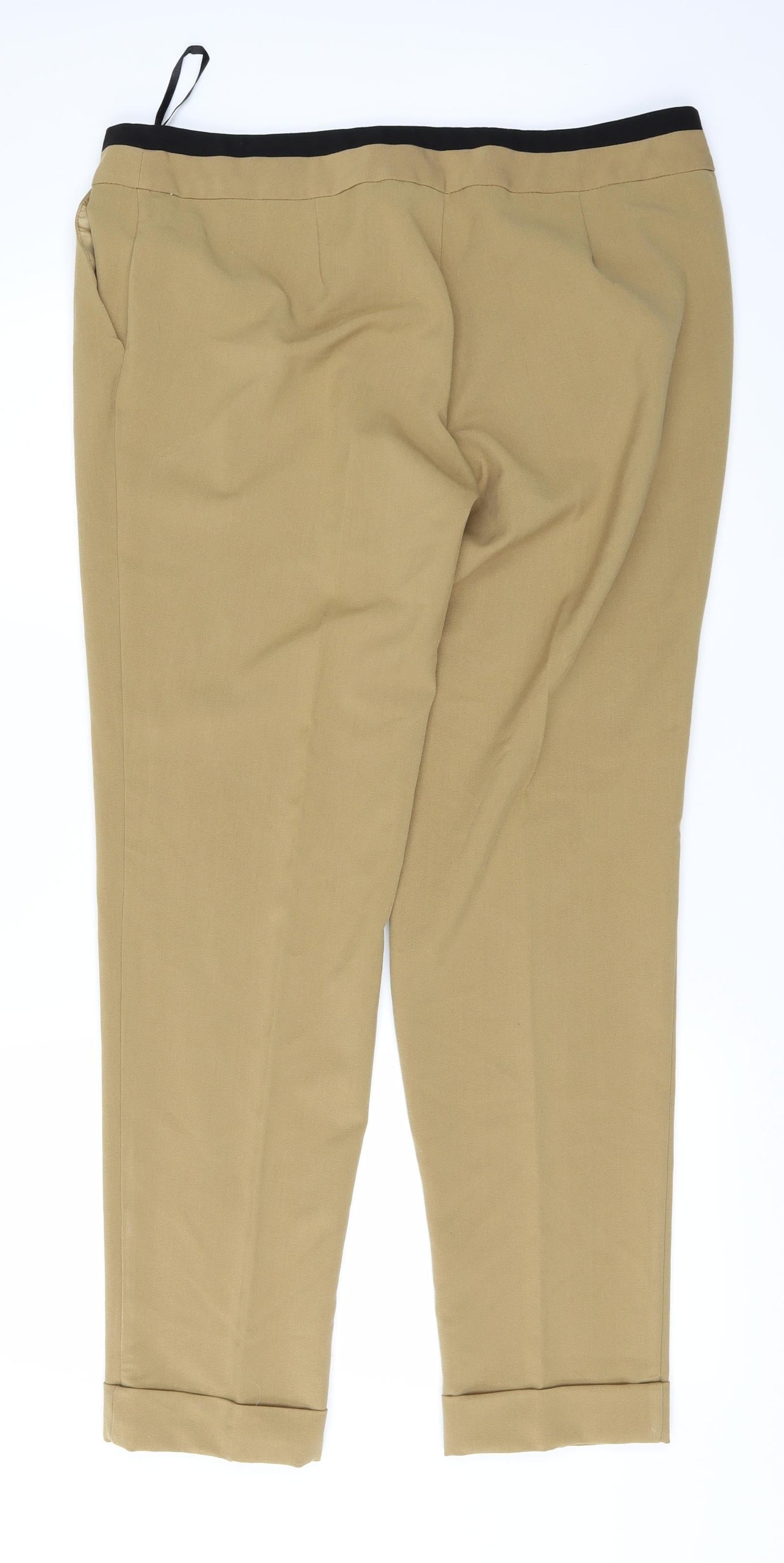 newlook Womens Brown   Trousers  Size 14 L29 in