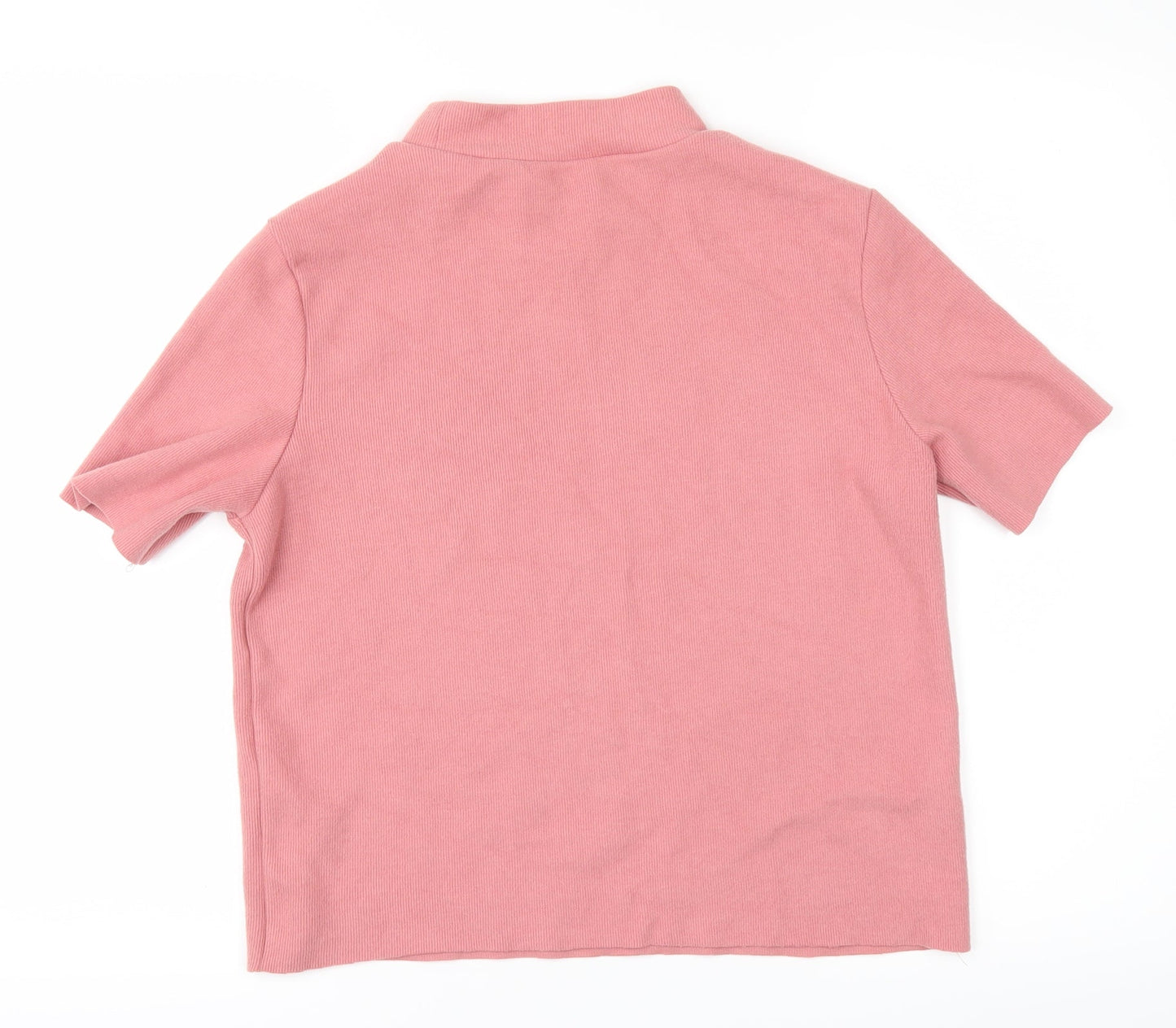 Zara Womens Pink   Basic Polo Size M