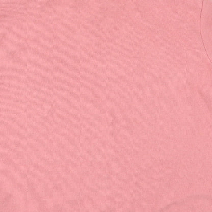 Zara Womens Pink   Basic Polo Size M