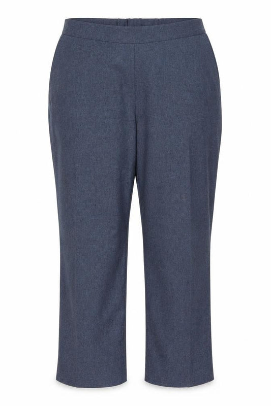 Womens UK Size 16 Preworn Regular Fit  Blue Trousers