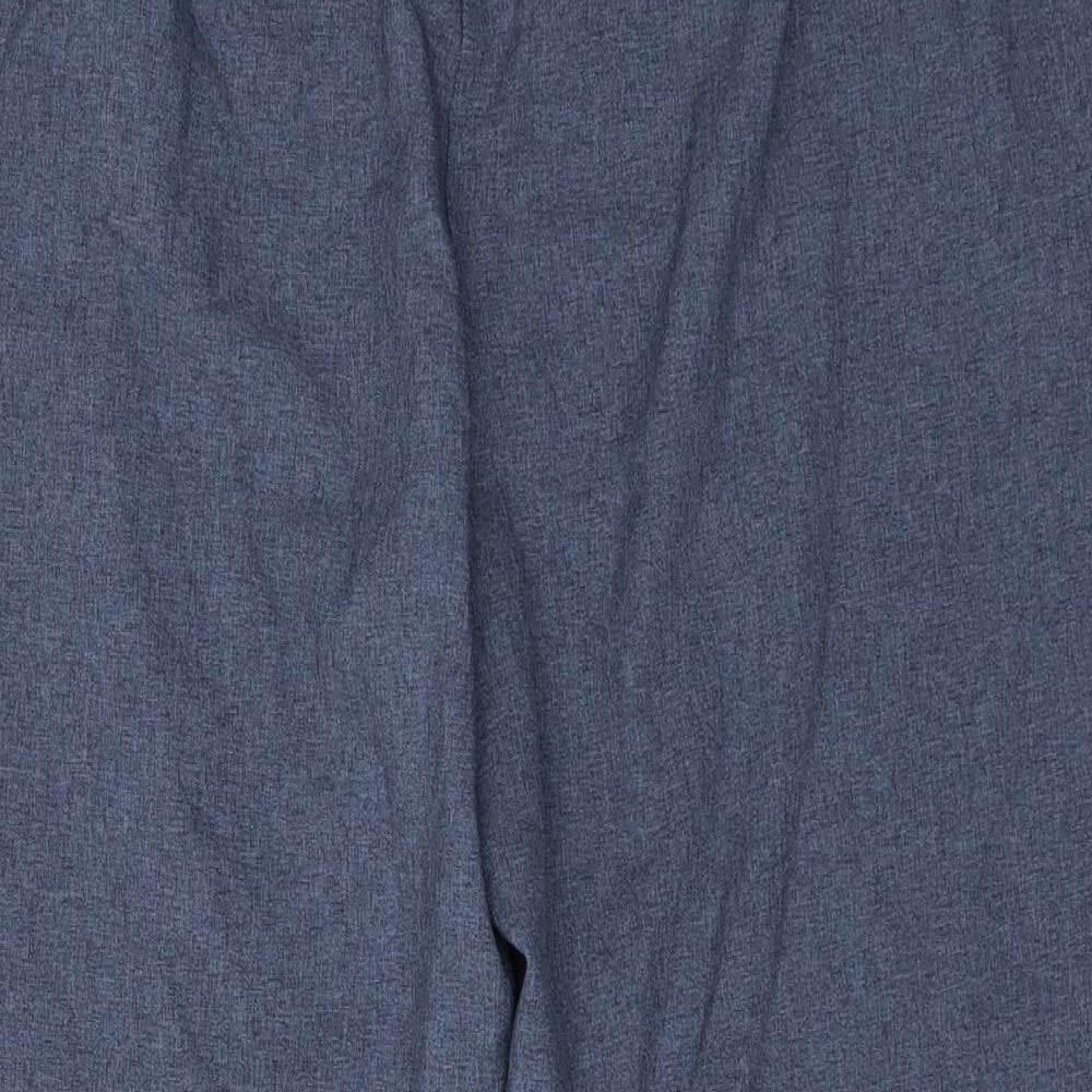 Womens UK Size 16 Preworn Regular Fit  Blue Trousers