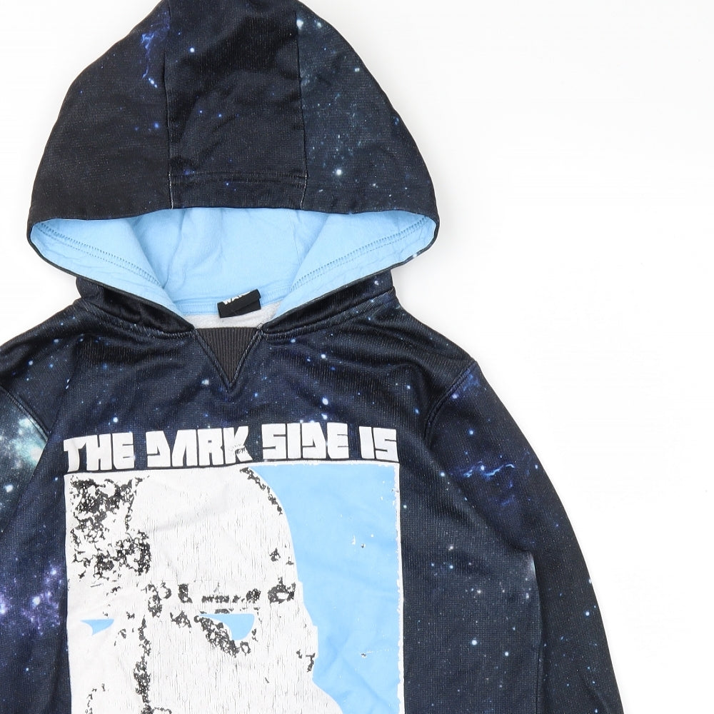Starwars Boys Blue   Pullover Hoodie Size 12-13 Years