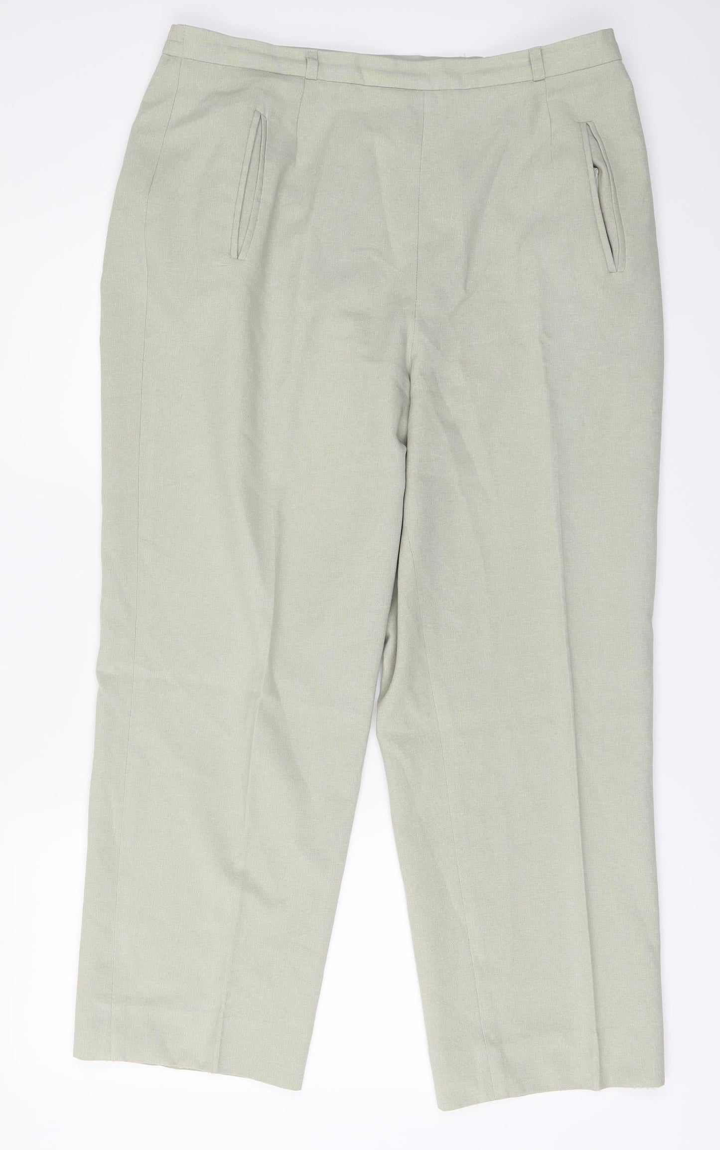 Berkertex Womens Green   Trousers  Size 16 L27 in