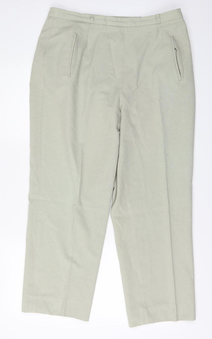 Berkertex Womens Green   Trousers  Size 16 L27 in