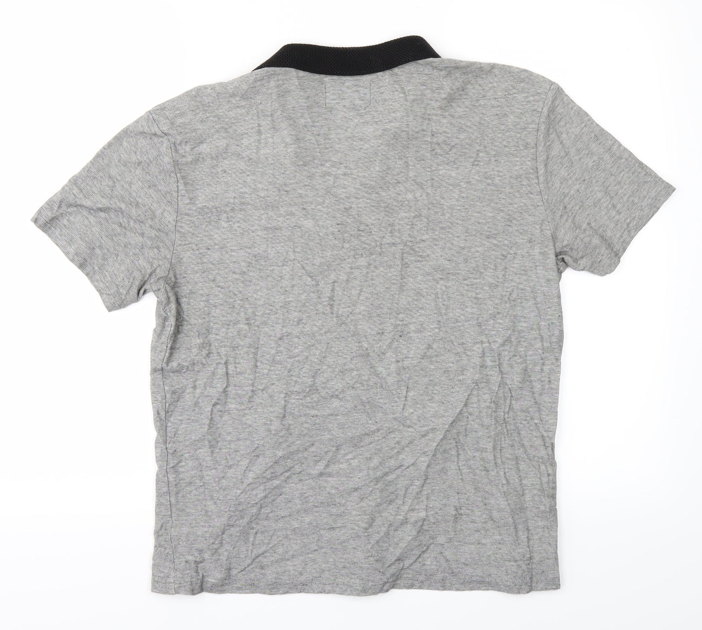 TU Boys Grey   Basic Polo Size S