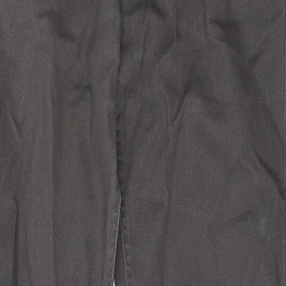 DenimCo Mens Black  Denim Straight Jeans Size 32 L28 in