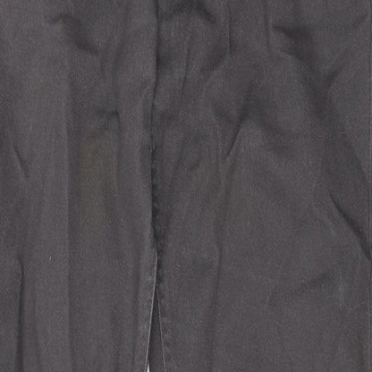 DenimCo Mens Black  Denim Straight Jeans Size 32 L28 in