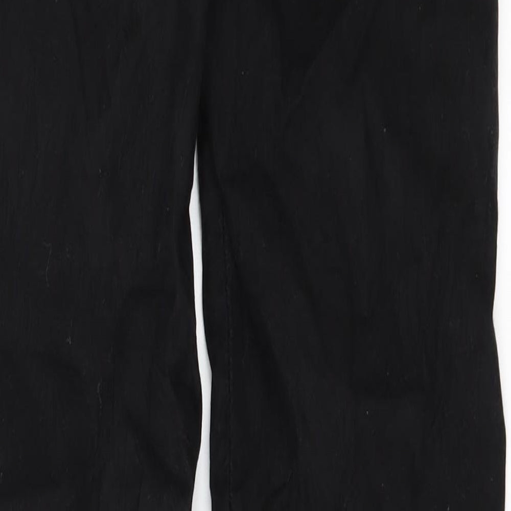 SMF Womens Black Floral Denim Skinny Jeans Size 6 L31 in
