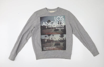 River Island Mens Grey   Pullover Jumper Size L