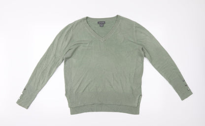 Primark Womens Green   Pullover Jumper Size 10