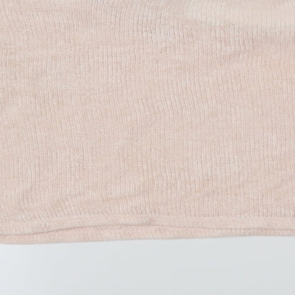 Candy Couture Girls Pink   Pullover Jumper Size 13 Years  - Cropped