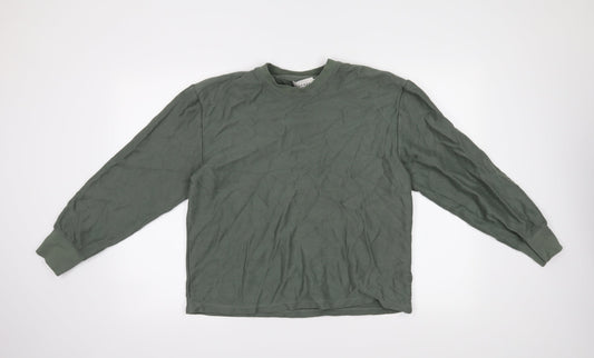 Topman Mens Green   Pullover Jumper Size S